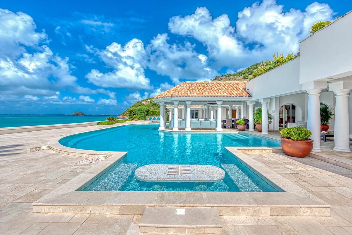 Unique Villa rental St Martin - Pool